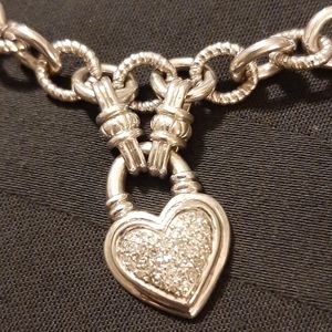 Zales Diamond Heart Necklace